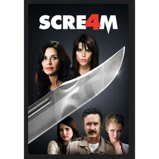 Scream 4 (2011) 4K UHD MOVIES ANYWHERE CODE
