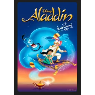 Aladdin (1992) Signature Edition HD MOVIES ANYWHERE CODE