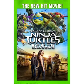 Teenage Mutant Ninja Turtles: Out of the Shadows (2016) HD APPLE TV / FANDAGO CODE REDEEM AT paramountdigitalcopy.com/redeem
