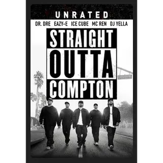 Straight Outta Compton (2015) Unrated Director's Cut HD MOVIES ANYWHERE CODE