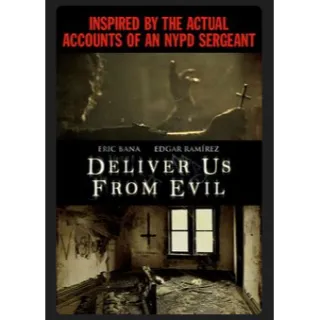 Deliver Us from Evil (2014) HD MOVIES ANYWHERE CODE