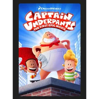 DREAMWORKS Captain Underpants: The First Epic Movie (2017) HD MOVIES ANYWHERE CODE