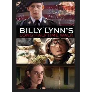 Billy Lynn's Long Halftime Walk (2016) SD MOVIES ANYWHERE CODE