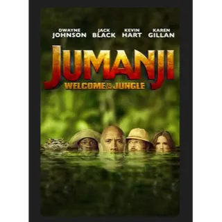 Jumanji: Welcome to the Jungle (2017) HD MOVIES ANYWHERE CODE