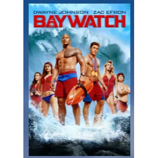 Baywatch (2017) HD APPLE TV / FANDANGO CODE