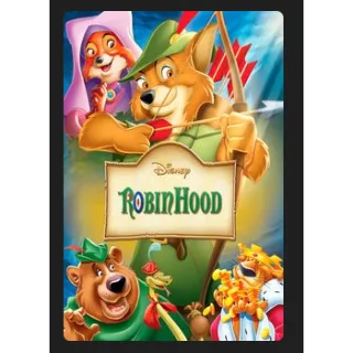 DISNEY Robin Hood (1973) HD MOVIES ANYWHERE CODE