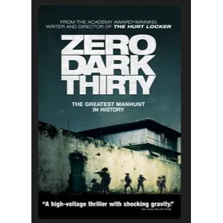 Zero Dark Thirty (2012) HD MOVIES ANYWHERE CODE