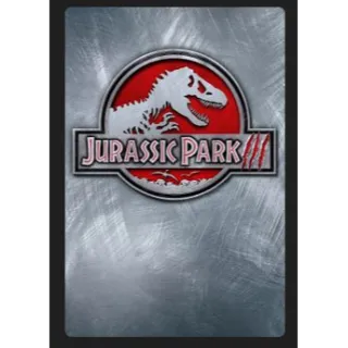 Jurassic Park III (2001) HD MOVIES ANYWHERE CODE