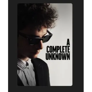 A Complete Unknown (2024) HD MOVIES ANYWHERE CODE