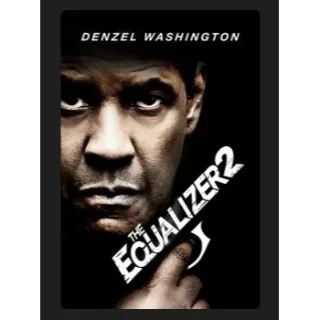 The Equalizer 2 (2018) 4K UHD MOVIES ANYWHERE CODE