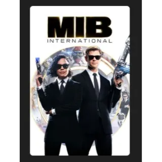 Men in Black: International (2019) 4K UHD MOVIES ANYWHERE CODE
