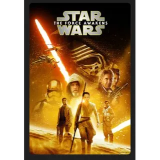 Star Wars: The Force Awakens (2015) HD MOVIES ANYWHERE CODE