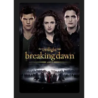 The Twilight Saga: Breaking Dawn - Part 2 (2012) HD MOVIES ANYWHERE CODE