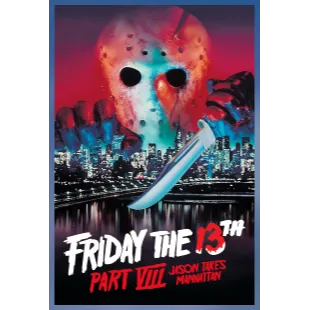 Friday the 13th Part VIII: Jason Takes Manhattan (1989) HD APPLE TV / FANDANGO CODE