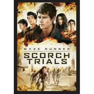 Maze Runner: The Scorch Trials (2015) HD MOVIES ANYWHERE CODE