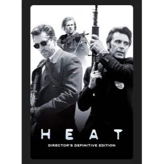 Heat (1995) Director's Definitive Edition HD MOVIES ANYWHERE CODE