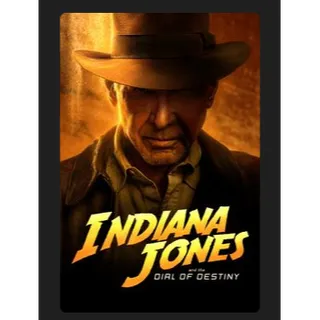 Indiana Jones and the Dial of Destiny (2023) HD MOVIES ANYWHERE CODE