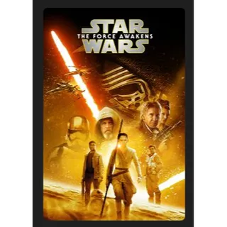Star Wars: The Force Awakens (2015) HD MOVIES ANYWHERE CODE
