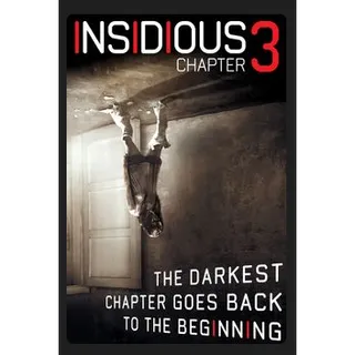 Insidious: Chapter 3 (2015) SD MOVIES ANYWHERE CODE