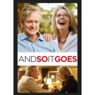 And So It Goes (2014) HD MOVIES ANYWHERE CODE