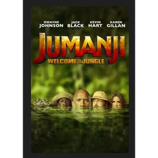 Jumanji: Welcome to the Jungle (2017) 4K UHD MOVIES ANYWHERE CODE