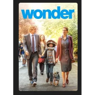 Wonder (2017) HD MOVIES ANYWHERE CODE