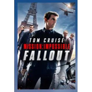 Mission: Impossible - Fallout (2018) 4K UHD APPLE TV / FANDANGO CODE