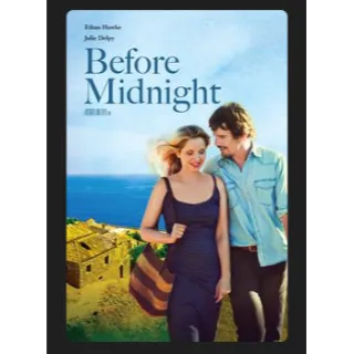 Before Midnight (2013) SD MOVIES ANYWHERE CODE