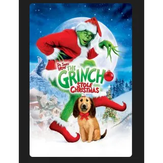 Dr. Seuss' How the Grinch Stole Christmas (2000) HD MOVIES ANYWHERE CODE