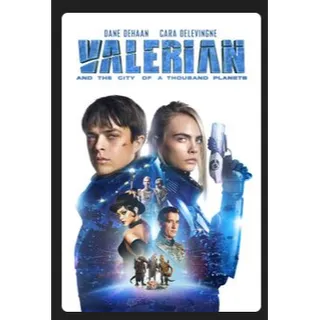 Valerian and the City of a Thousand Planets (2017) HD MOVIES ANYWHERE CODE