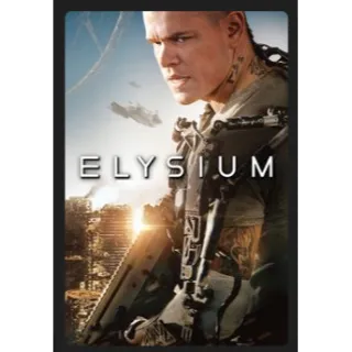Elysium (2013) HD MOVIES ANYWHERE CODE