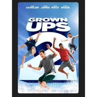Grown Ups 2 (2013) SD MOVIES ANYWHERE CODE