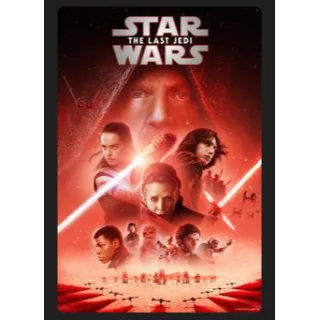 Star Wars: The Last Jedi (2017) HD MOVIES ANYWHERE CODE