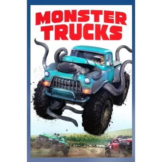 Monster Trucks (2016) HD APPLE TV / FANDANGO CODE