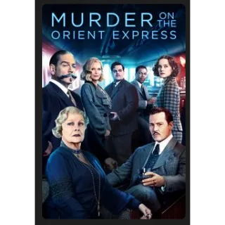 Murder on the Orient Express (2017) HD MOVIES ANYWHERE CODE