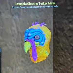 Glowing Turkey Mask