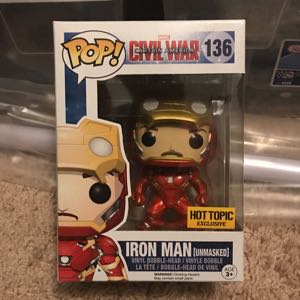 funko pop iron man 136