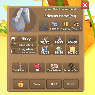 Grey Friesian v1