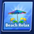 Beach Relax Emote Blade Ball