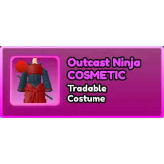 Outcast Ninja Costume