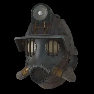 Reclaimed deep mining gas mask