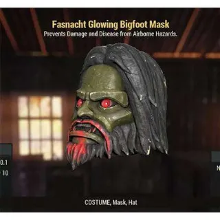 Big Foot Glow Mask