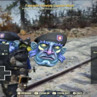 Glowing Captain Mask