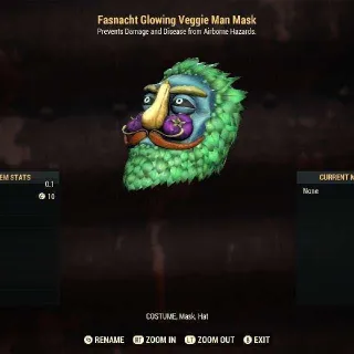 Veggie Man Glow Mask