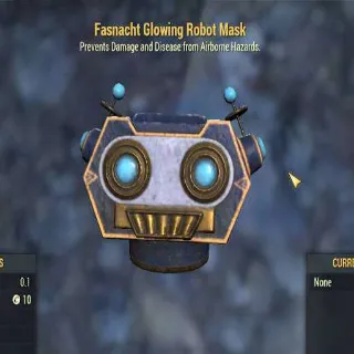 Robot Glow Mask