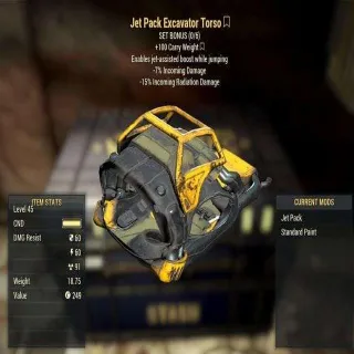 Jet Pack Excavator Torso