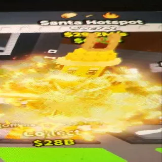 Santa Hotspot 29.2m/s