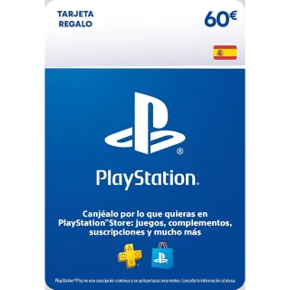 €60.00 EUR PlayStation Store