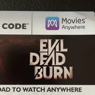 Evil Dead Burn 4k (moviesanywhere)