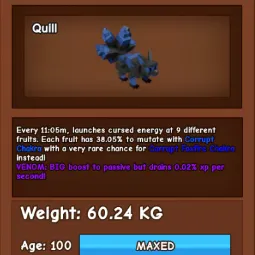 HUGE CORRUPTED KITSUNE | NM / VENOM / EVER 🔥 | 60KG-61KG | AGE 100